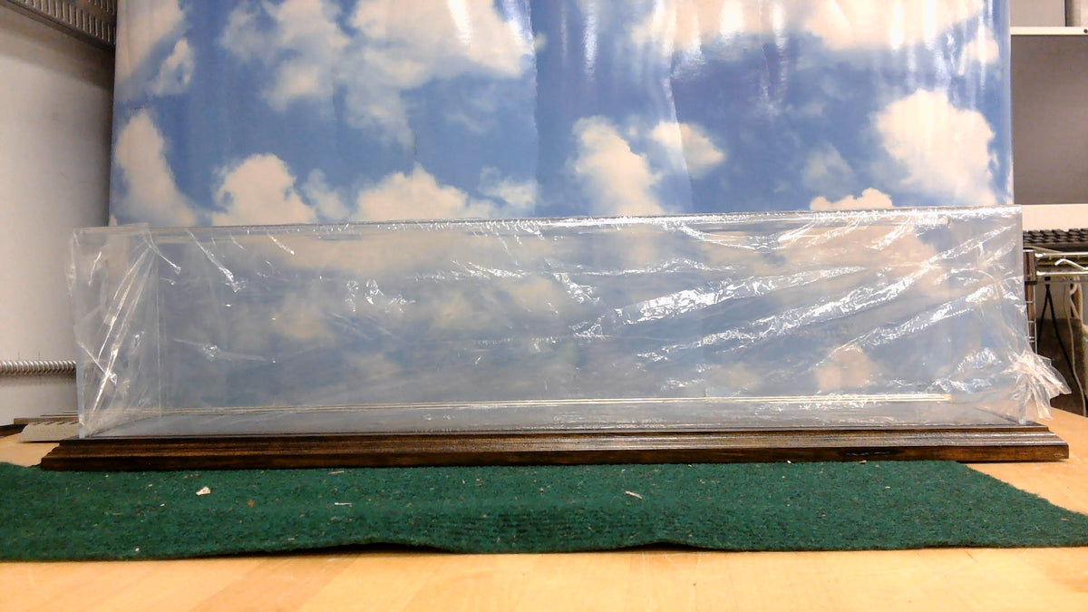 Etra Large Train Display Case 36x4x5.5