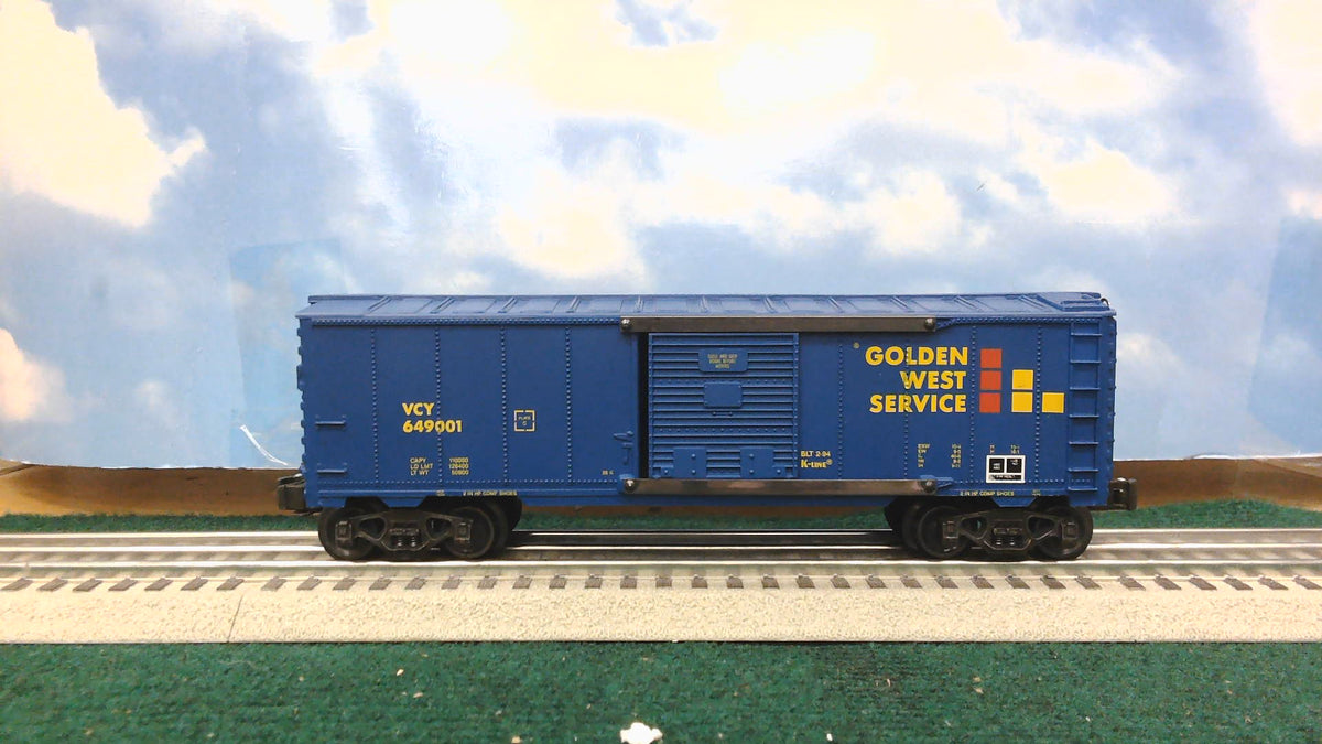K-LINE K649001 GOLDER WEST SERVICE BOXCAR