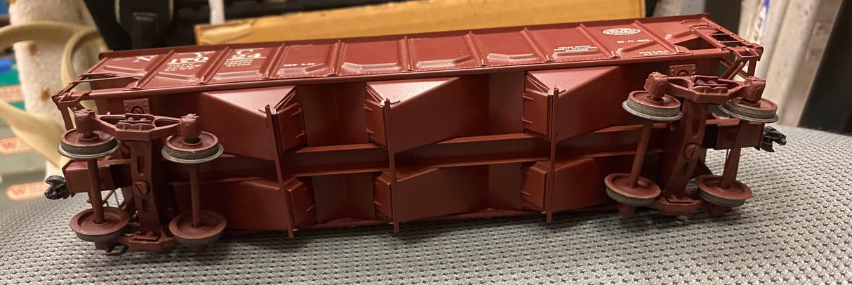 KTM Brass New York Central Panel-Side Triple Hopper Car