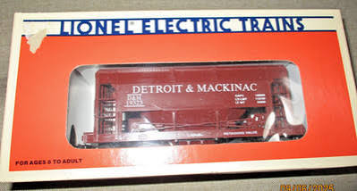 Lionel 6-19323 Detroit & Mackinac Ore Car with Load