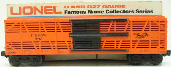 Lionel 6-9763 Rio Grande Cattle Car