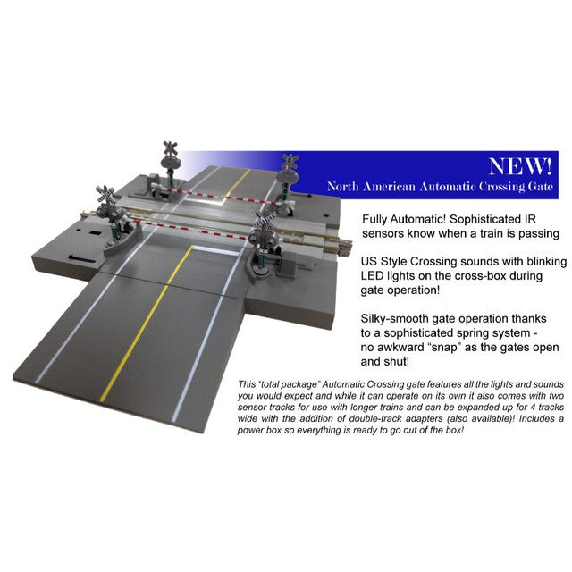 KATO NORTH AMERICAN STYLE AUTOMATIC CROSSING GATE N-SCALE 20-652-1