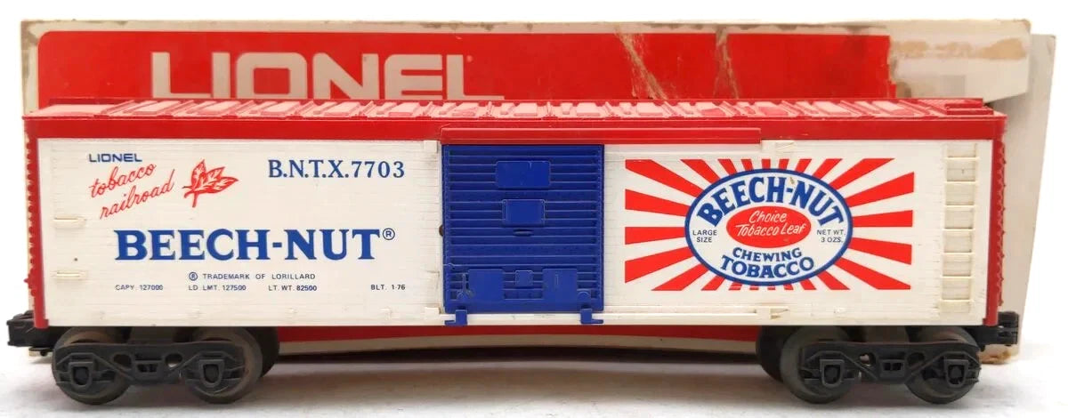 Lionel 6-7703 Beechnut Box Car