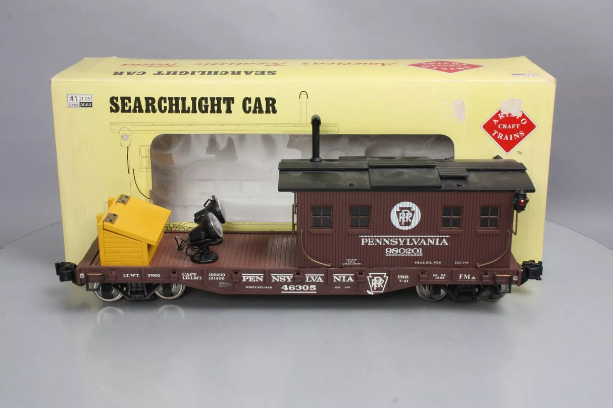 Aristocraft Trains G- Scale Pennsylvania Searchlight Car Art-46361