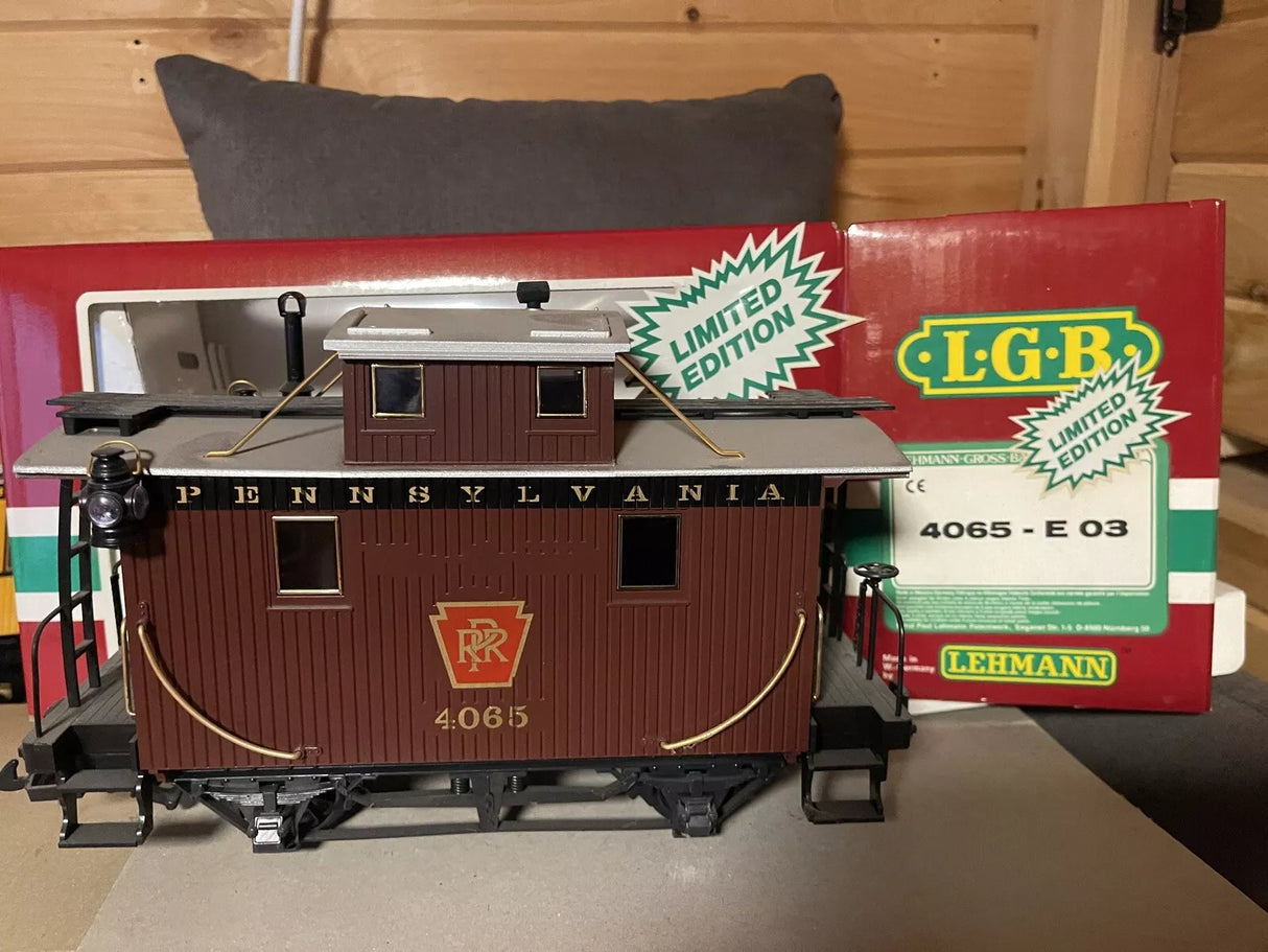 LGB 4065 E 03 Pennsylvania Single Axle Caboose