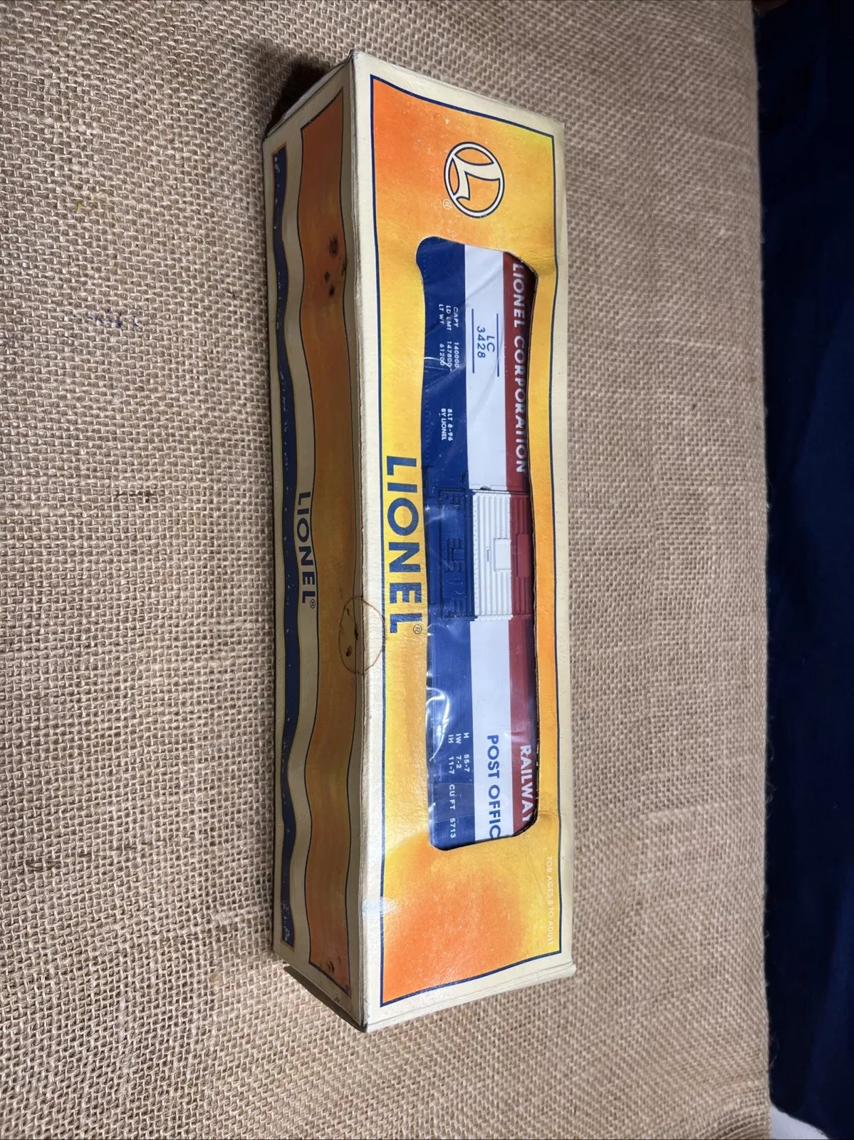 Lionel 6-16740 3428 Animation Lionel Corporation Mail Truck