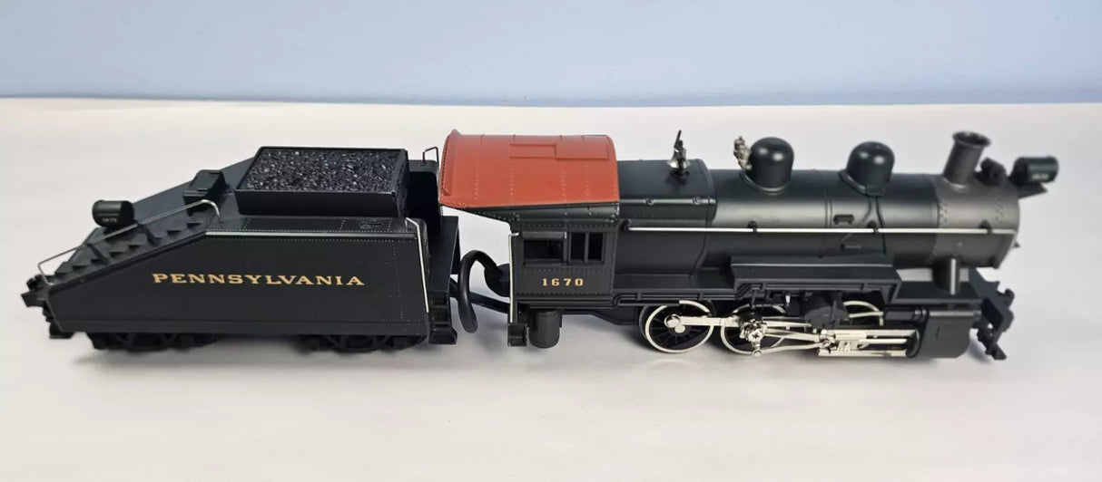MTH RailKing 30-1170-1: Pennsylvania 0-6-0 B-6 Switcher Steam Engine w/Proto-Sound 2.0