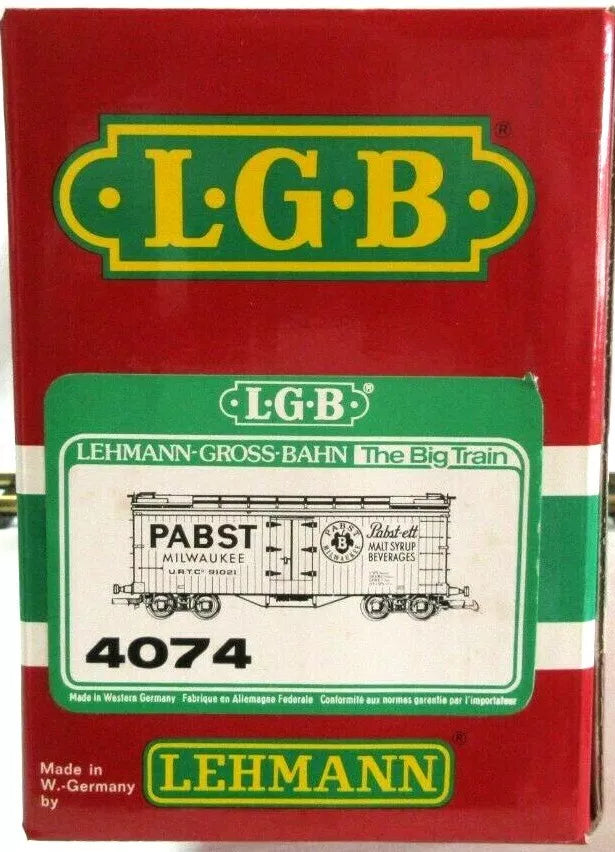LGB 4074 PABST MILWAUKEE REEFER