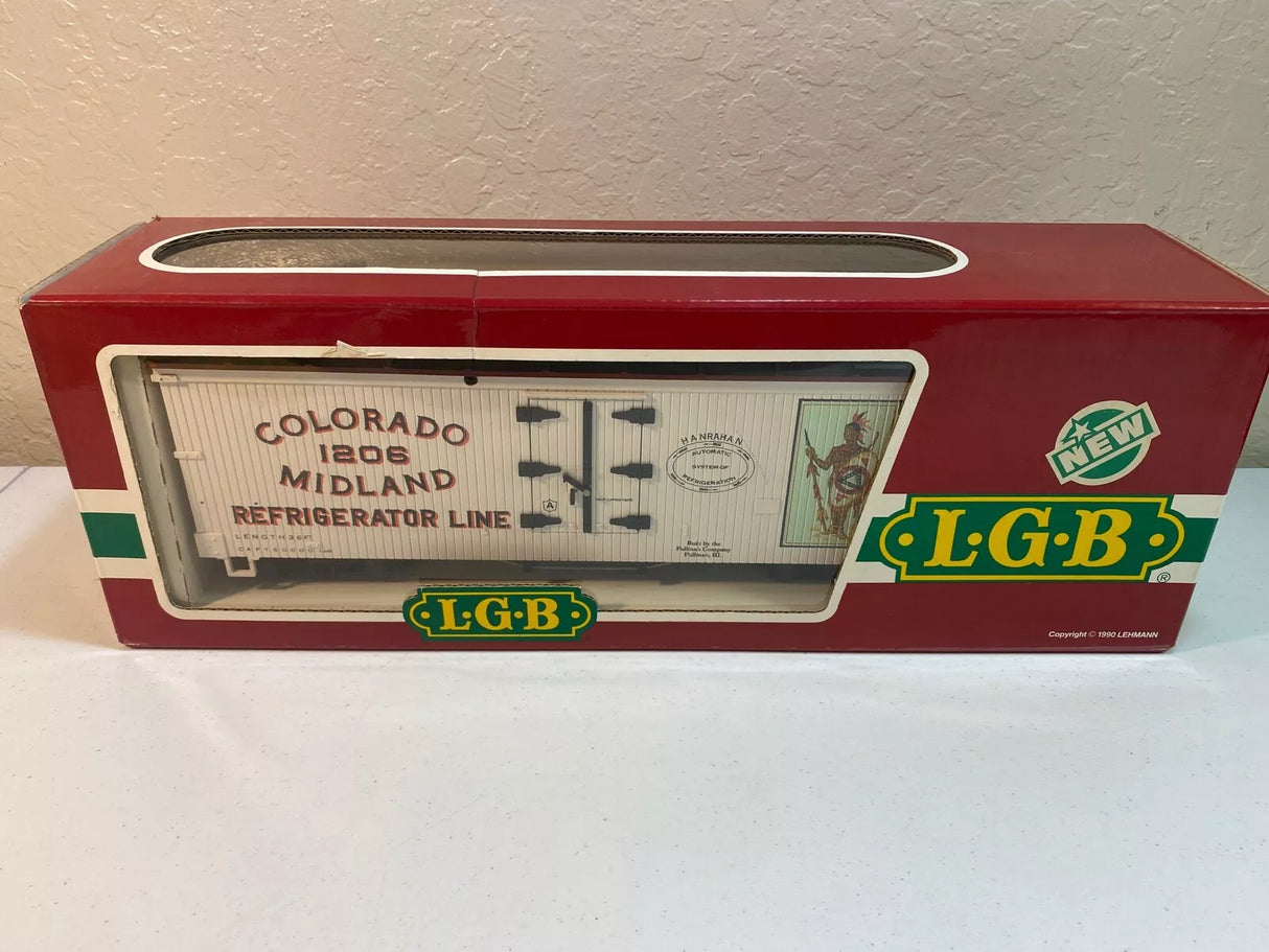 LGB 4072 - P 01 Colorado Midland Reefer - Like New in box