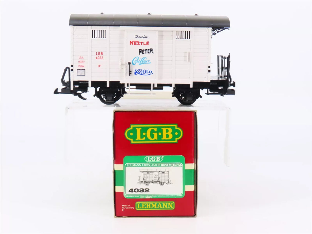LGB 4032 Chocolates Nestle Peter Caillers Kohler Box Car #4032