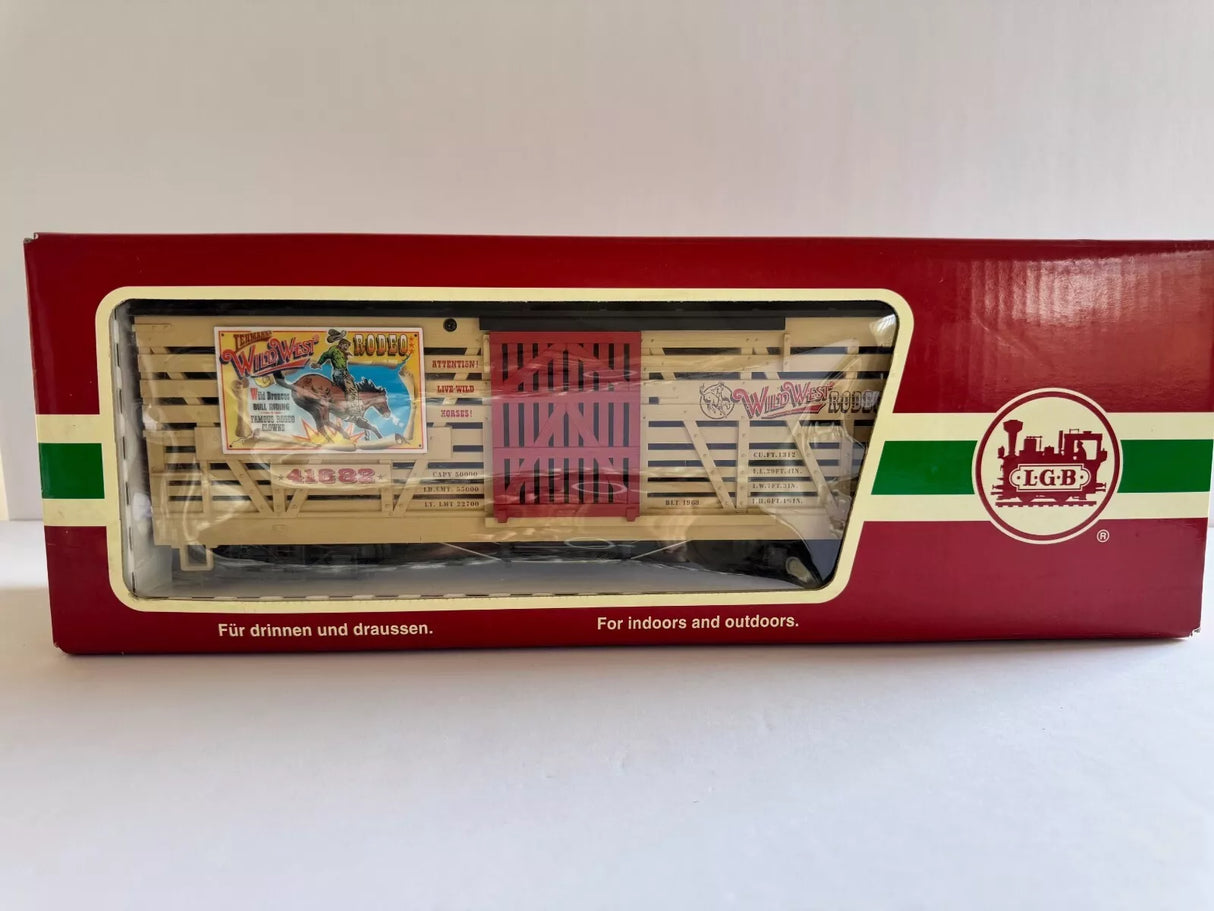 LGB 41682 Lehmann’s Wild West Rodeo Stock Car