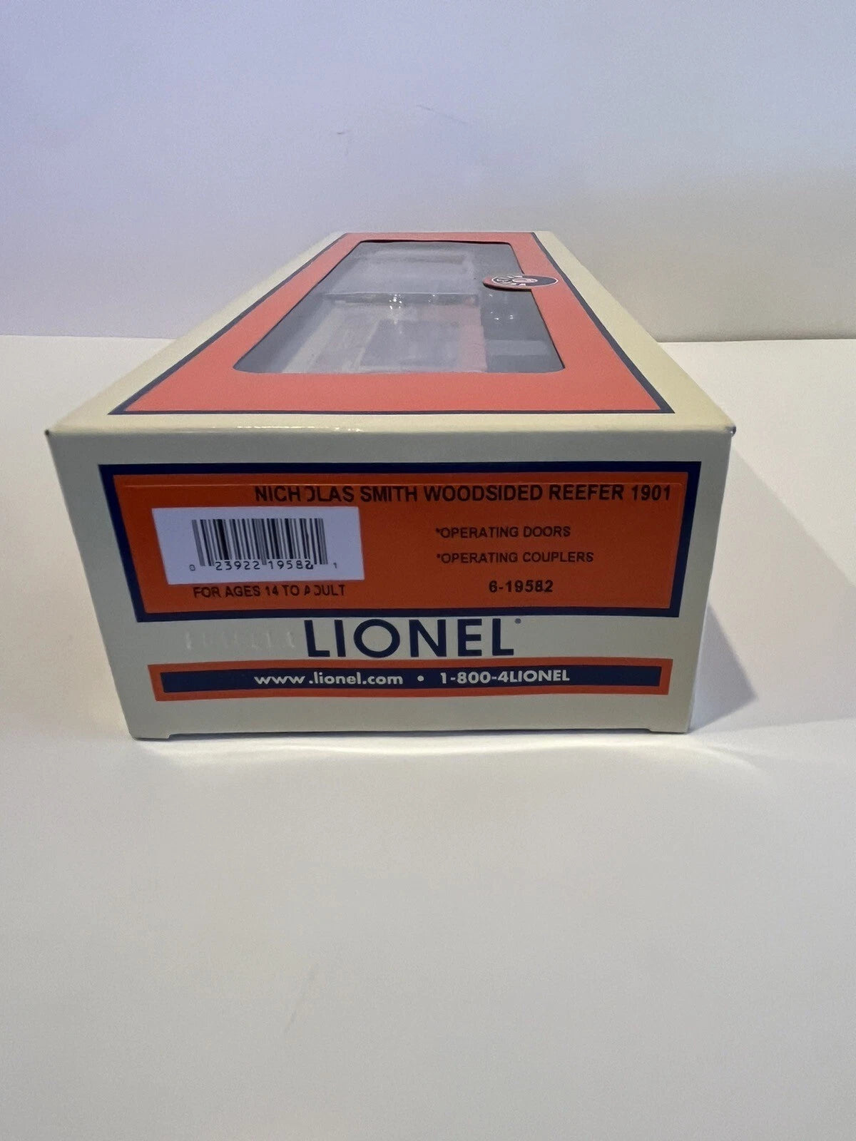 Lionel O Scale Train Brand new 6-19582 Nicholas Smith Woodsided Reefer 1901