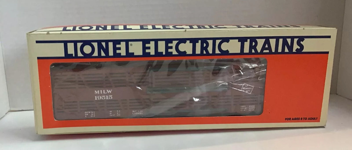 Lionel Milwaukee Road Stock Car Train 6-19515