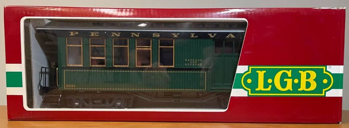 LGB 3081 E 02 Pennsylvania Combination Baggage/Passenger Car