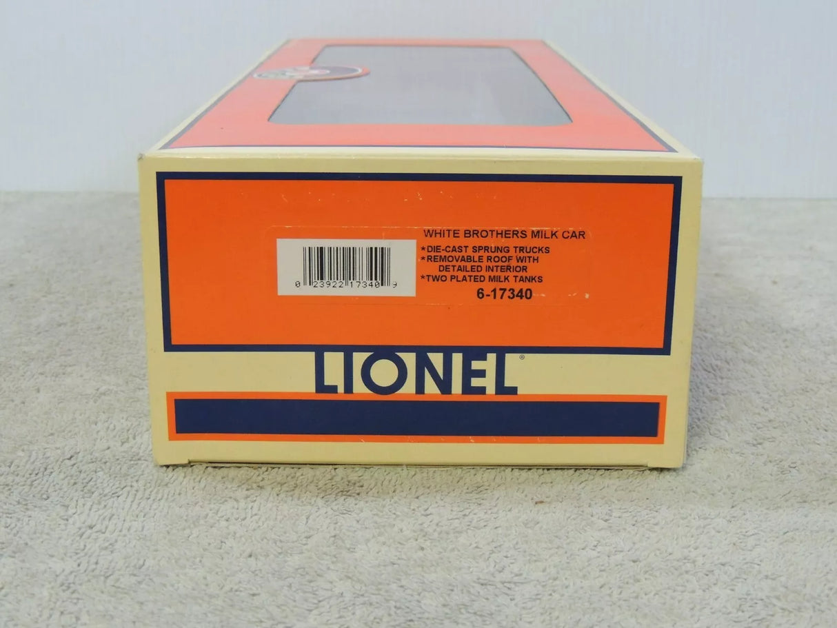 Lionel 6-17340 White Brothers Milk General American Car 2003 C10