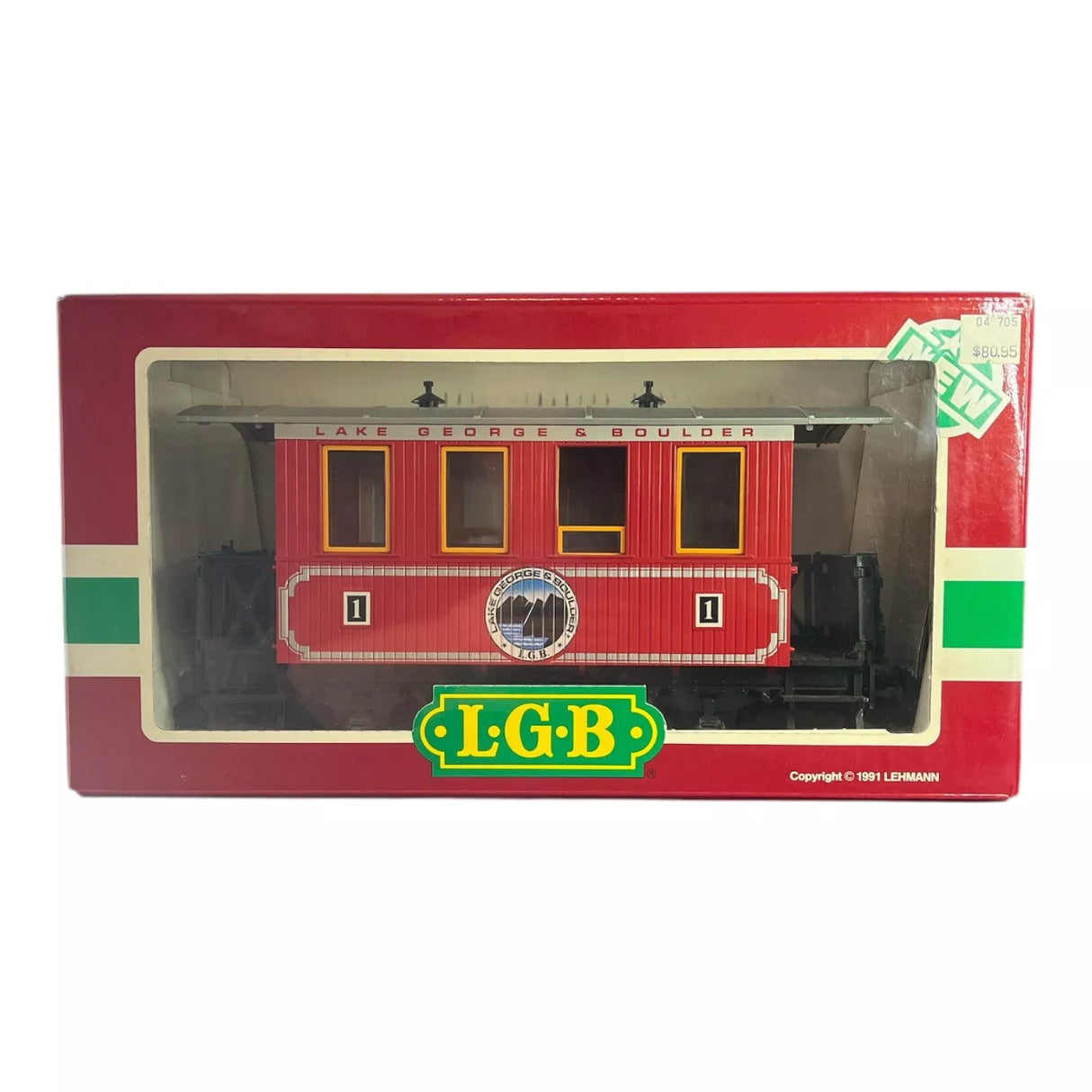 LGB - 3306 Lake George & Boulder 1st Class Passenger Car