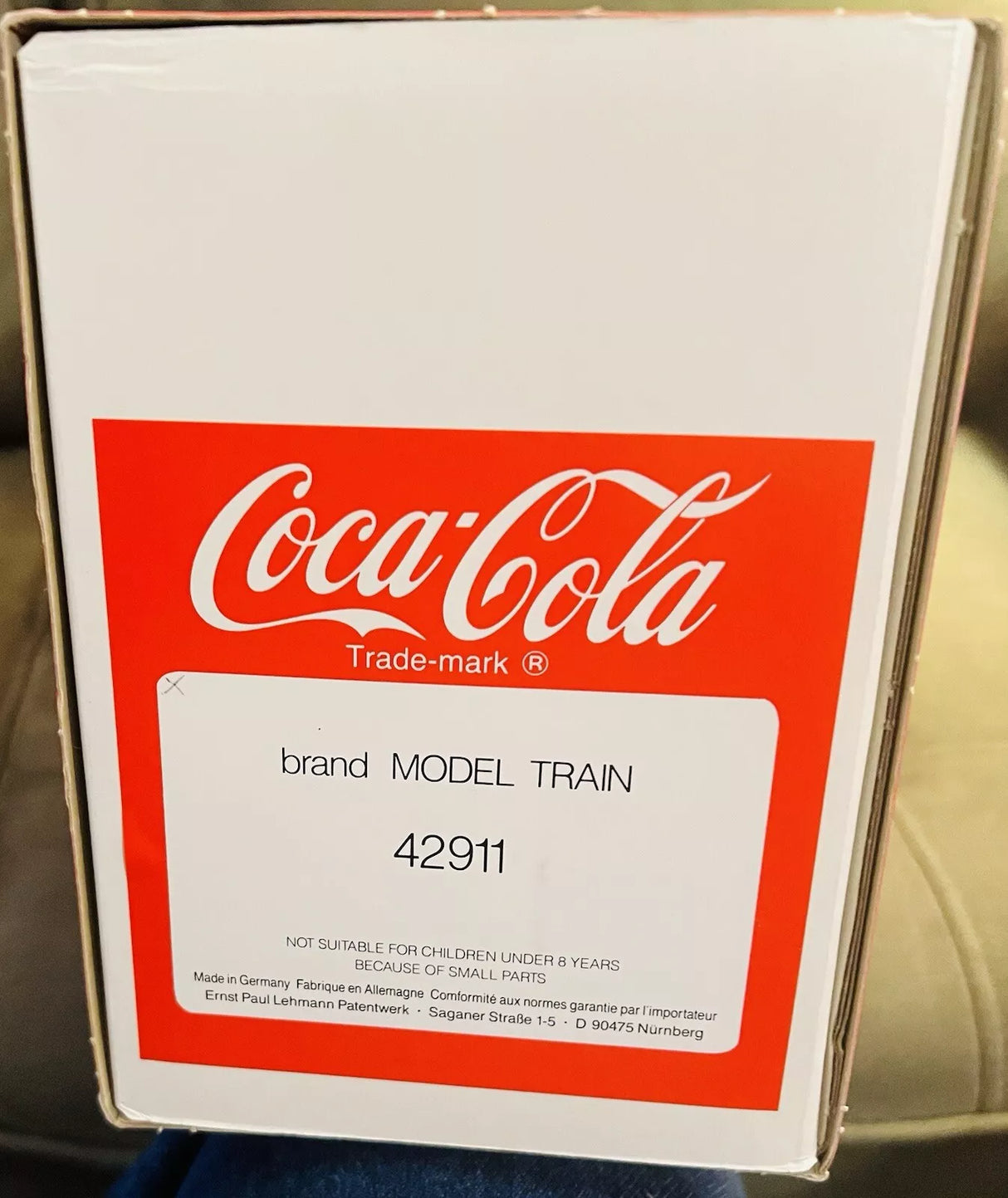 LGB #42911 COKE BOXCAR - MADE IN GERMANY ~ ORIGINAL COKE BOX