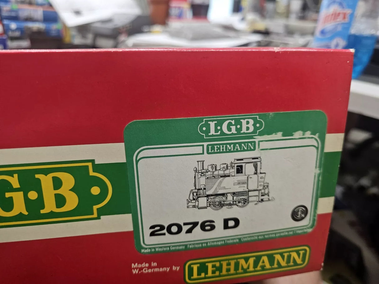 LGB 2076D 0-4-0 Steam Locomotive