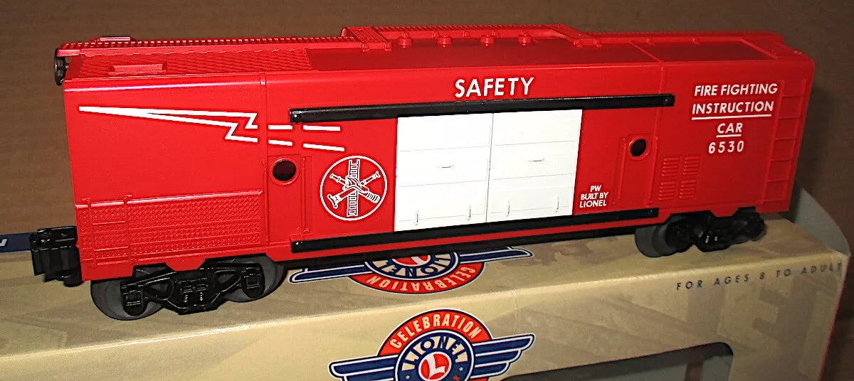 Lionel 6530 FIRE FIGHTING INSTRUCTION CAR 6-39210