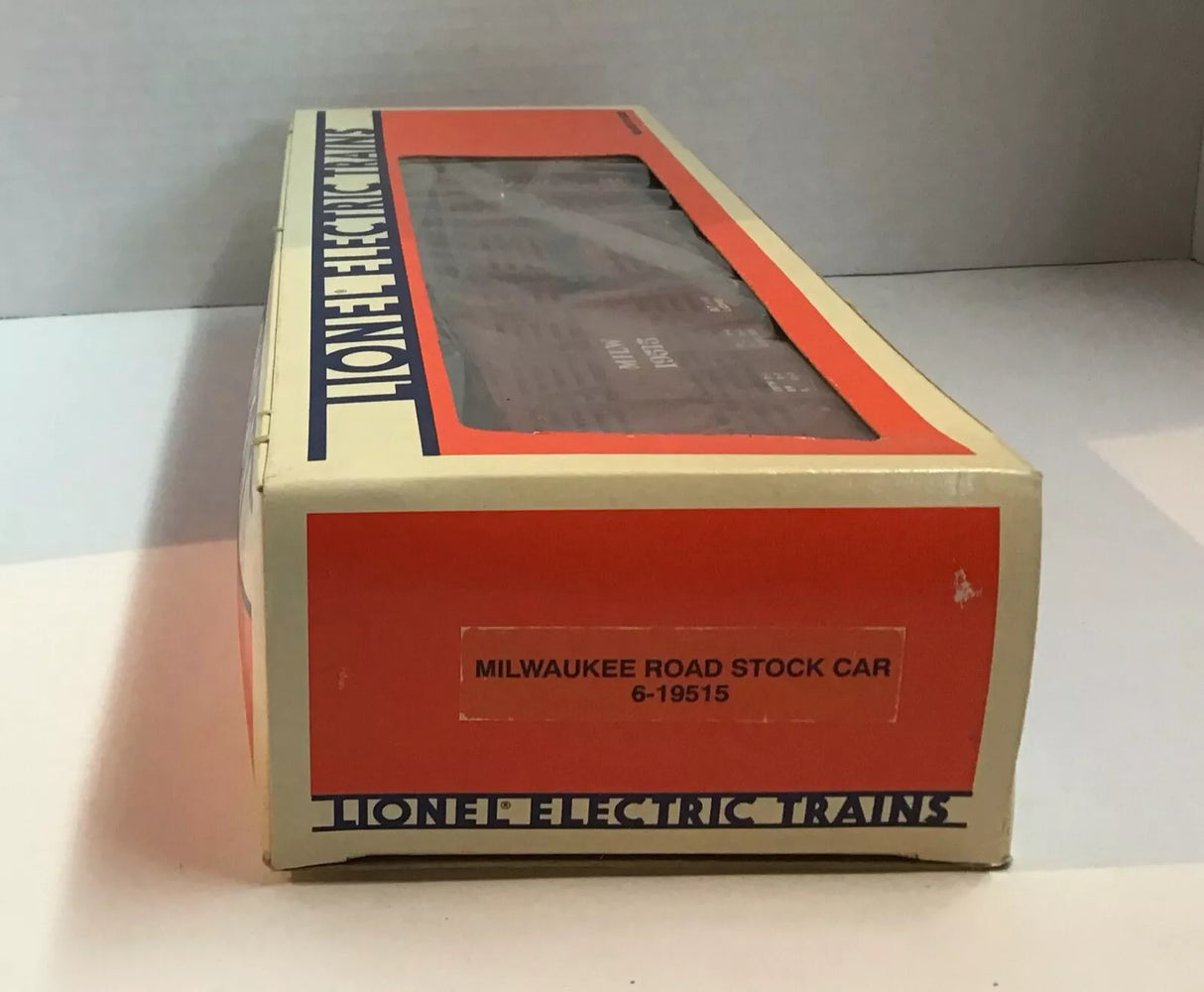 Lionel Milwaukee Road Stock Car Train 6-19515