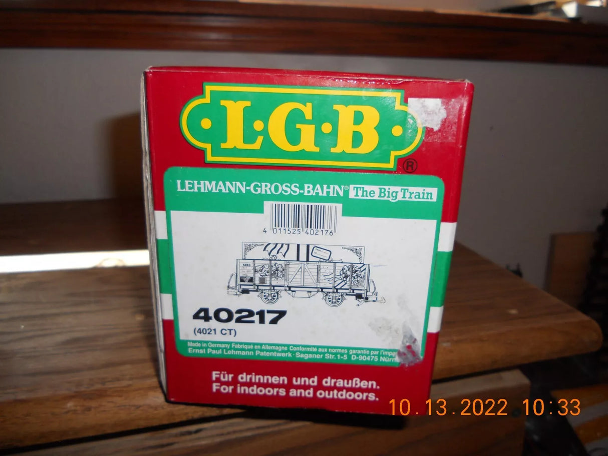 LGB 4021 CT/ 40217 CHRISTMAS GONDOLA NEW