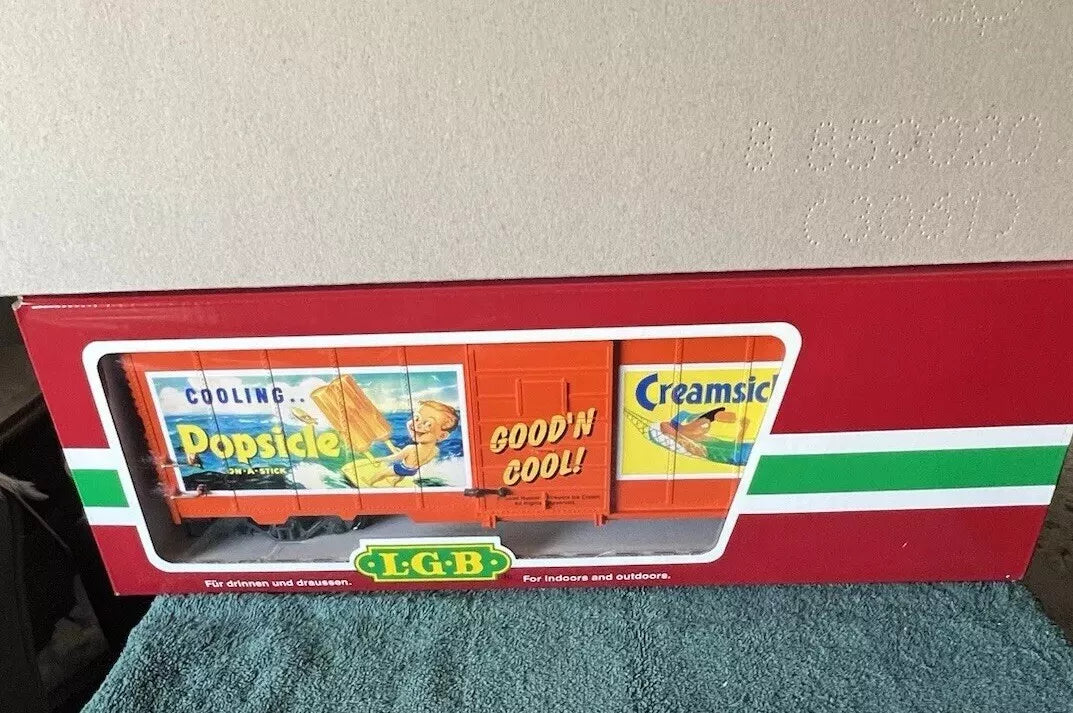 LGB 48910 Creamsicle Popsicle Boxcar