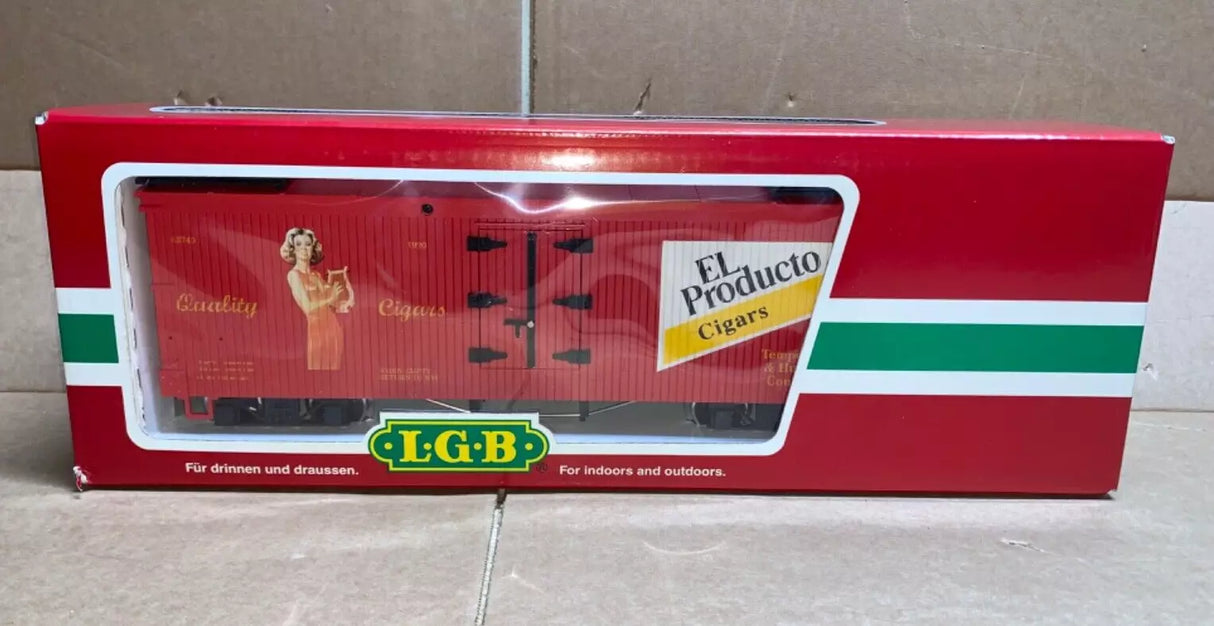 LGB 43740 El Producto Cigars Reefer Collector Car