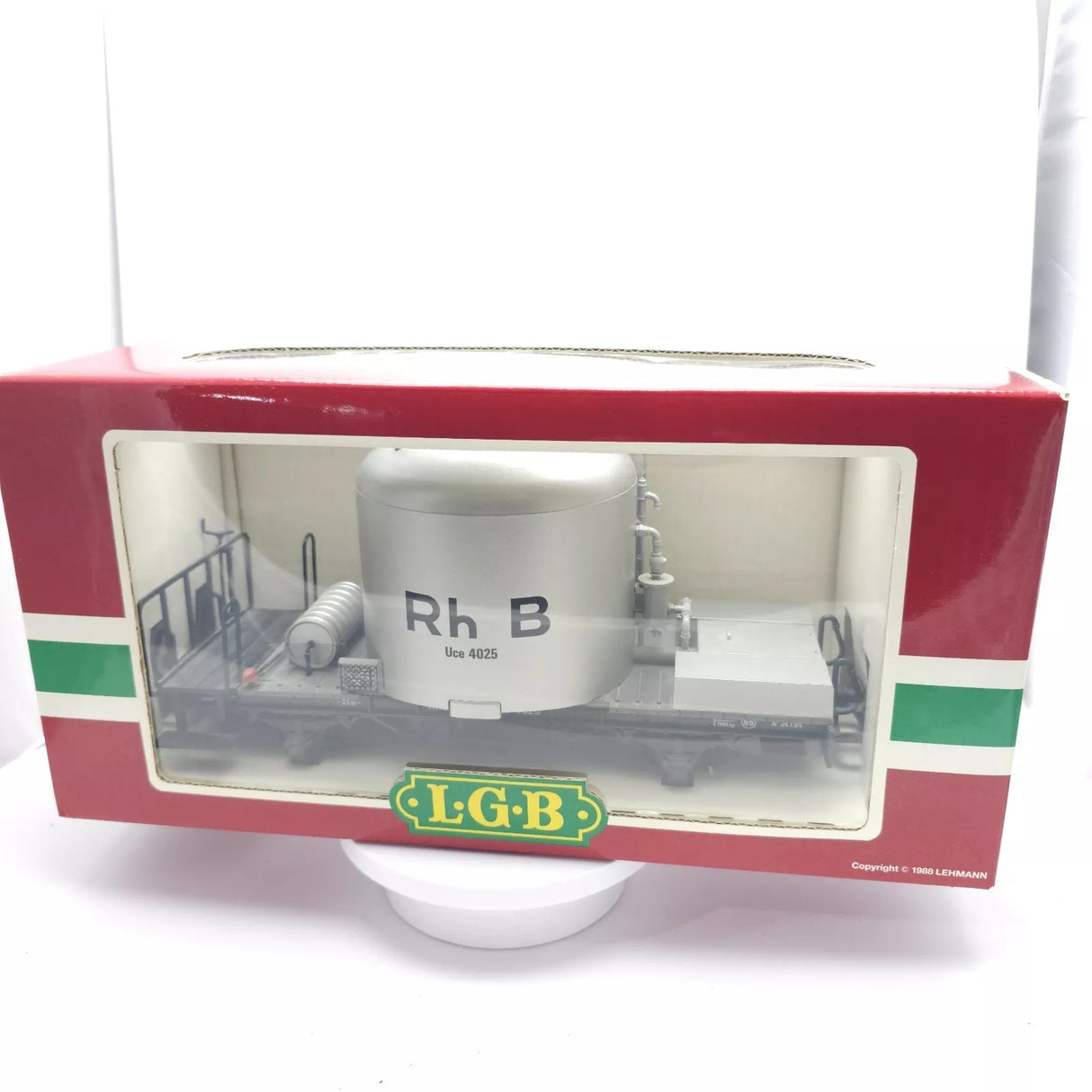 LGB #4025 Rh B Cement Silo Car G Scale In Box