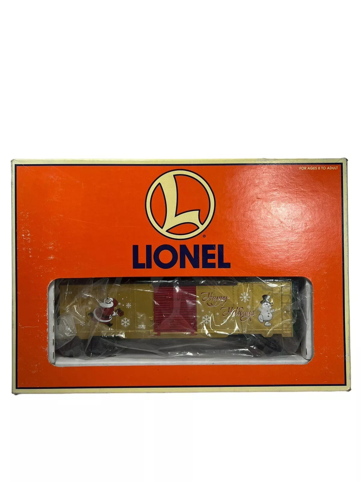 LIONEL 6-26739 SANTA & SNOWMAN BOXCAR O GAUGE