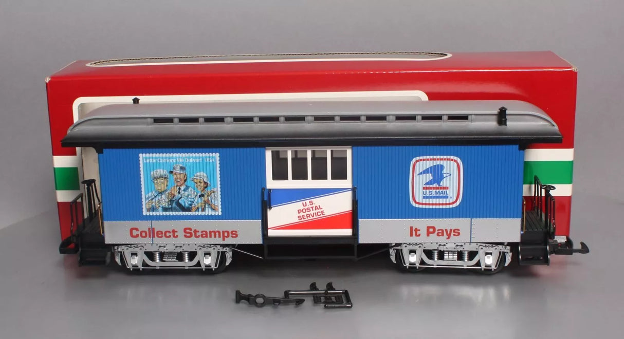 LGB 31840 G Scale U.S. Mail "Collect Stamps It Pays" Baggage Car