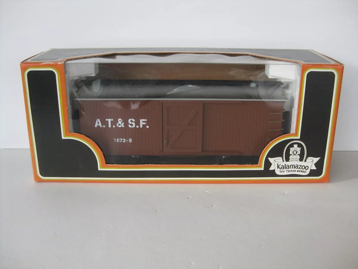 Kalamazoo Trains A. T. & S. F. Box Car 1872-8