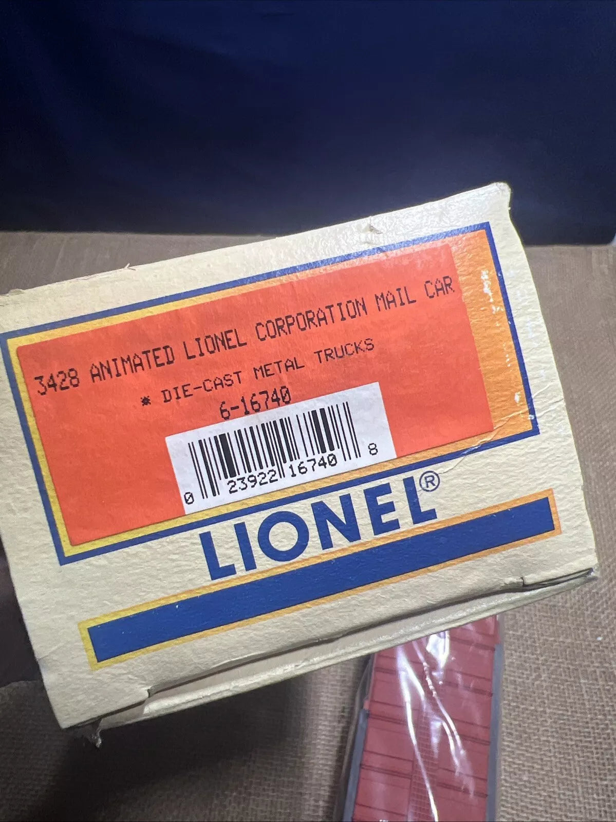 Lionel 6-16740 3428 Animation Lionel Corporation Mail Truck