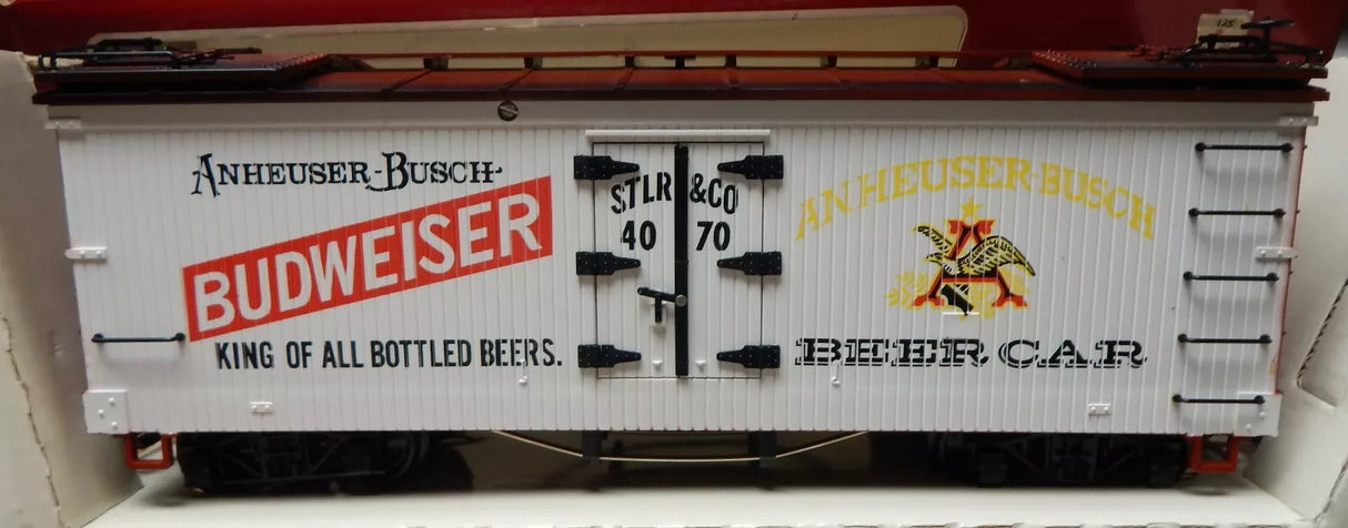 LGB 4070 BUDWEISER REEFER CAR