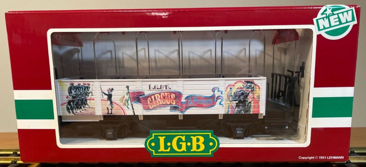 LGB 3125 Open Air Circus Passenger Car L/N