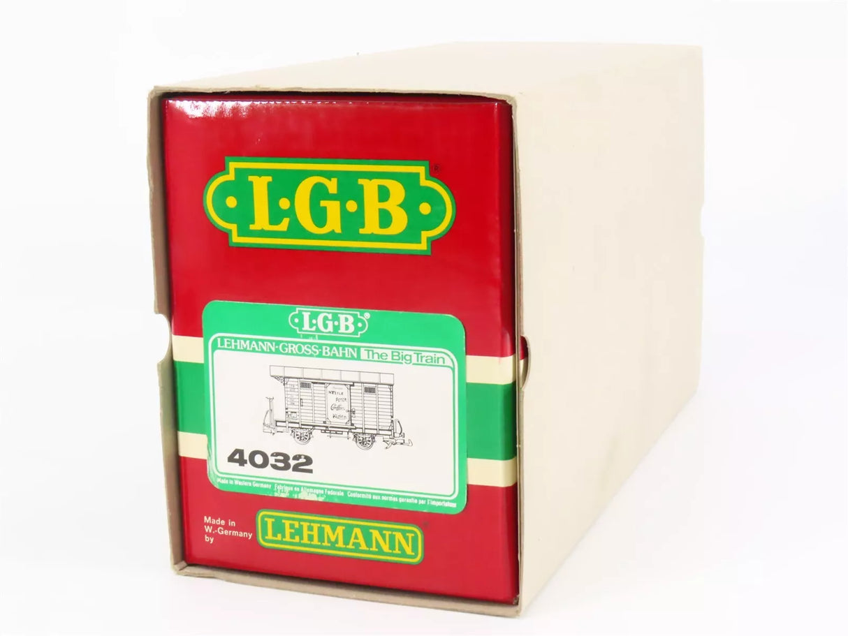 LGB 4032 Chocolates Nestle Peter Caillers Kohler Box Car #4032