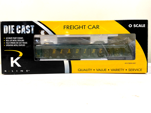 K-Line K652 Die-Cast Reading Gondola Car w/ Roof Covers