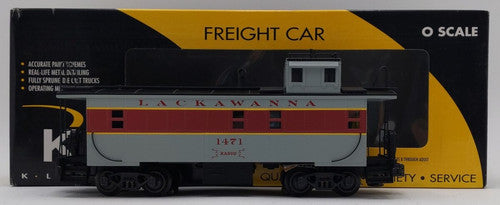K-Line K617 Lackawanna Steel Illuminated Caboose