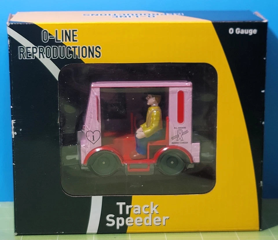O-Line Reproductions OLR401 Cancer Cure #1 Motorized Speeder w/ Figures "O"