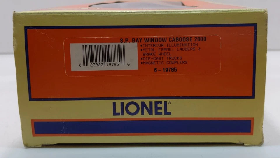Lionel 6-19785 O Gauge Southern Pacific Bay Window Caboose