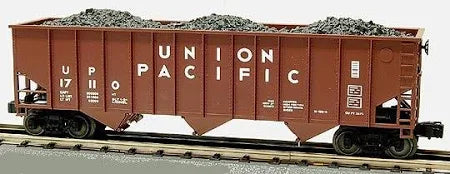 Lionel 6-17110 Union Pacific 3 Bay Hopper With Coal Load O Gauge