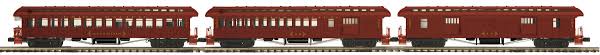 MTH Premier: Union Pacific 64' Woodside 3 Car Passenger Set