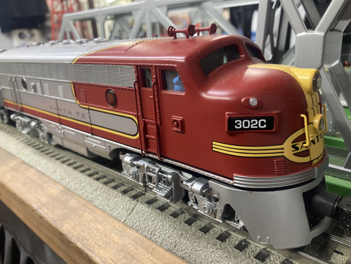 K-Line K-25301: Santa Fe F-7 ABA w/Lionel RailSounds & TMCC