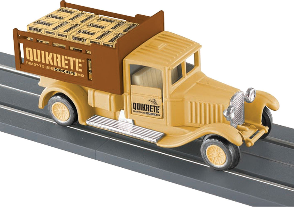 K-Line 6-22270: Quikrete Motorized Vintage Truck w/ 2 Pallet Load