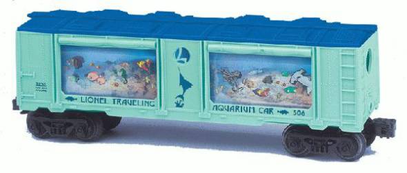LIONEL 6-26745: TRAVELING AQUARIUM CAR