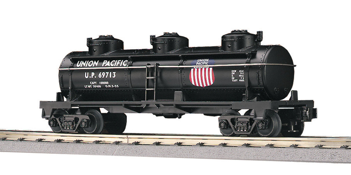 MTH RailKing 30-7318: Union Pacific 3 Dome Tank Car