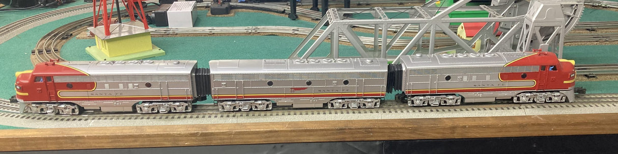 K-Line K-25301: Santa Fe F-7 ABA w/Lionel RailSounds & TMCC