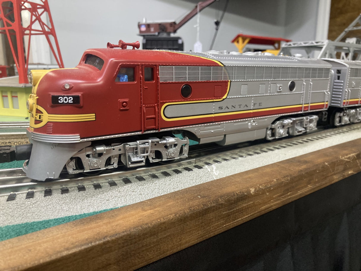 K-Line K-25301: Santa Fe F-7 ABA w/Lionel RailSounds & TMCC