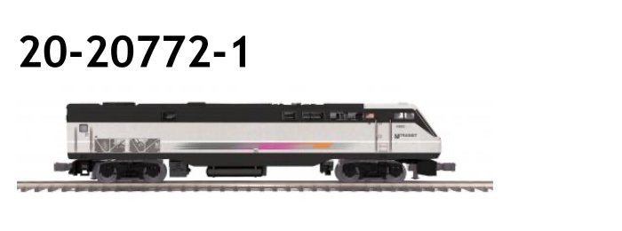 MTH Premier 20-20772-1: NJ Transit Genesis