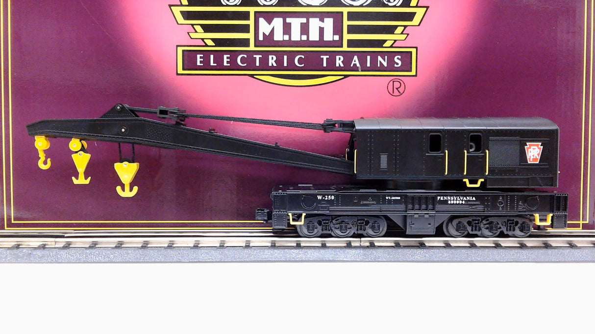 MTH Premier 20-90005D: Pennsylvania Crane Car