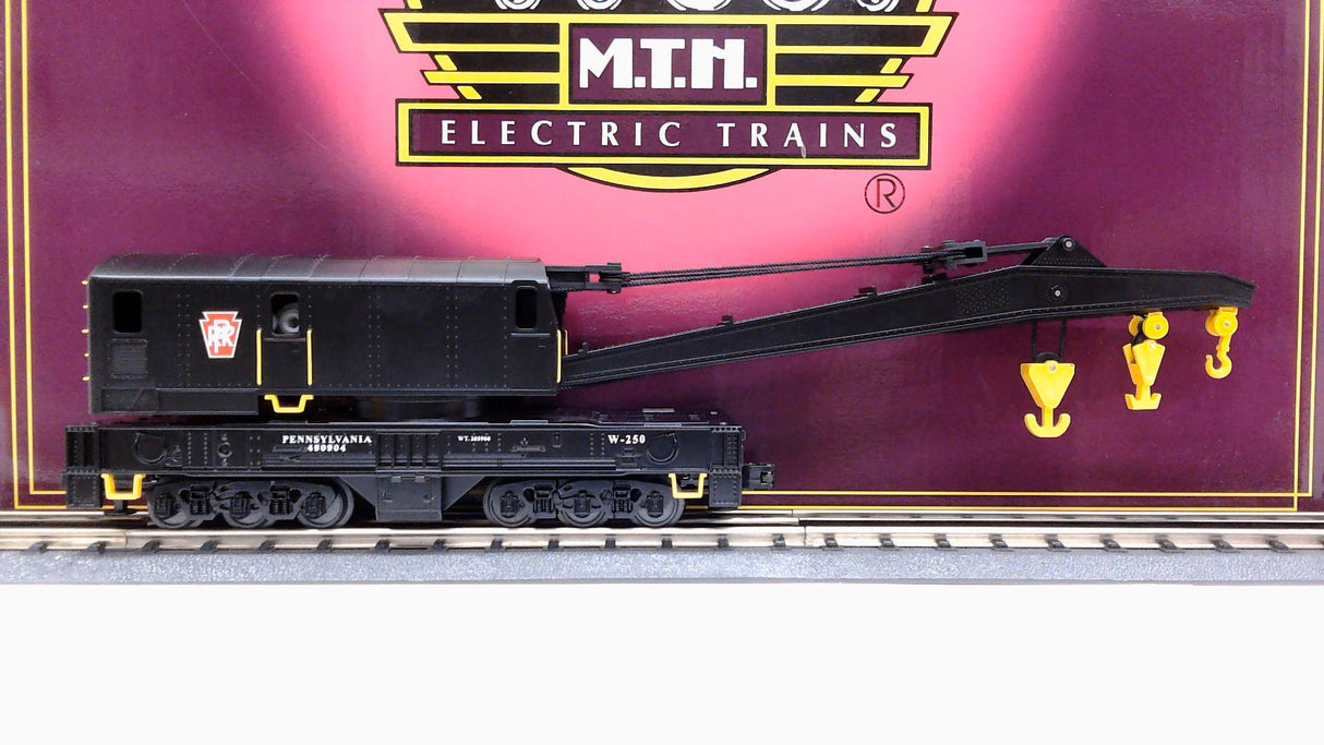 MTH Premier 20-90005D: Pennsylvania Crane Car